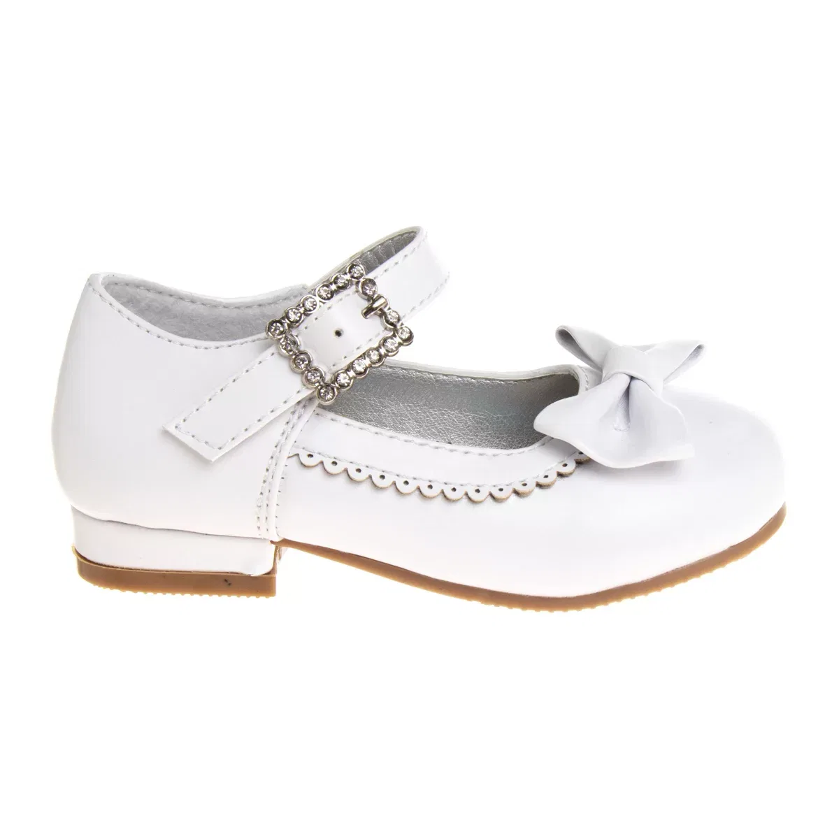 картинка Детские туфли для девочек с блестками Josmo Shoes, White от магазина Одежда+
