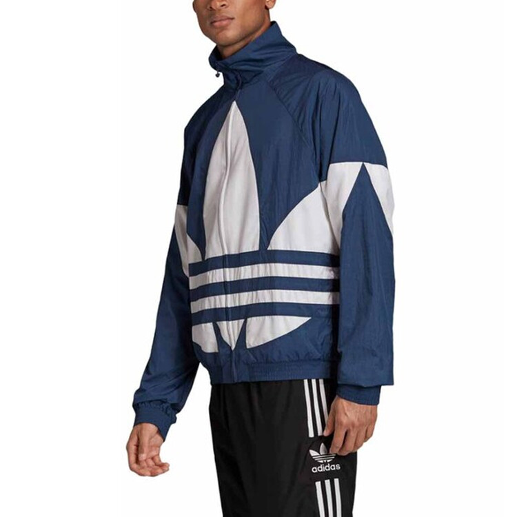 картинка Куртка Adidas Originals Big Trefoil, синий от магазина Одежда+
