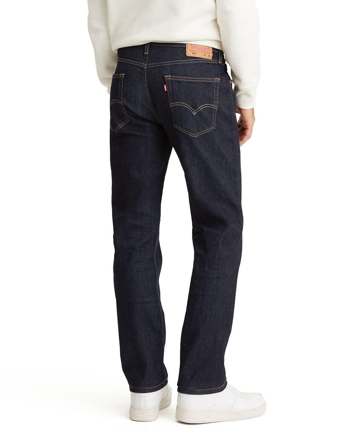 картинка Джинсы Levi’s 514 Flex Straight-Fit, черно-синий от магазина Одежда+
