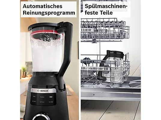 картинка Блендер Bosch MMBD665B1 Serie 6 VitaPower, черный от магазина Одежда+