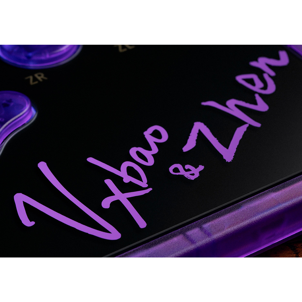 картинка Игровой контроллер 8BitDo Hitbox Arcade Controller, Signature Edition, черный/фиолетовый от магазина Одежда+