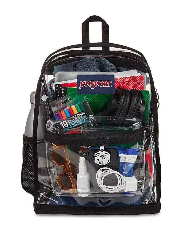 картинка Детский рюкзак прозрачный Hand Clear Pack Jansport, Clear от магазина Одежда+