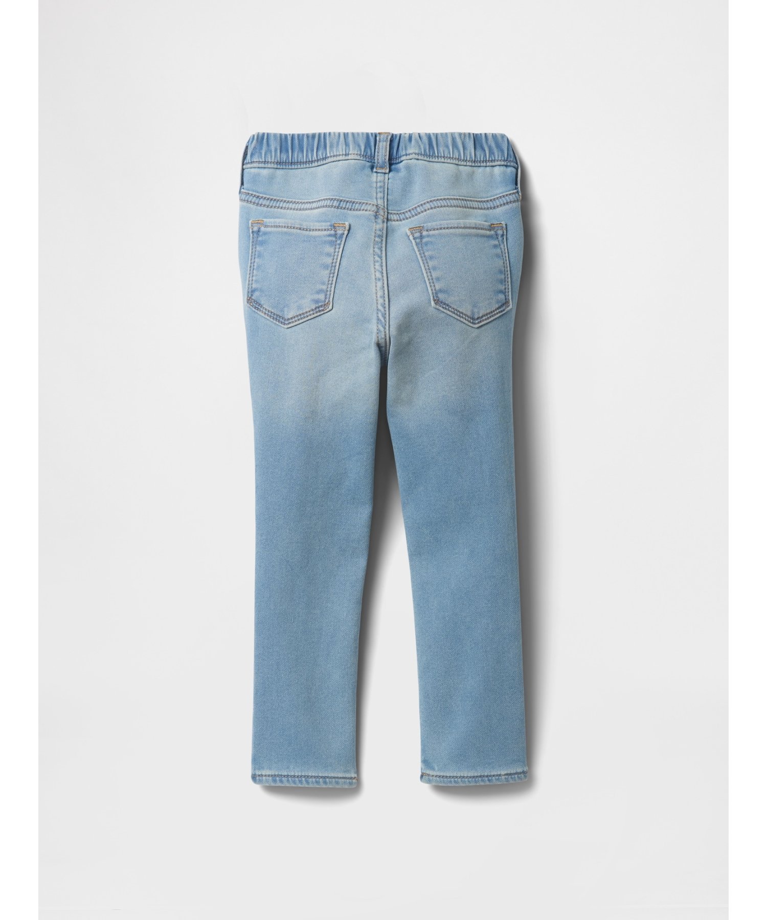 картинка (K)babyGap узкие спортивные штаны-джинсы GAP, LIGHT_WASH от магазина Одежда+