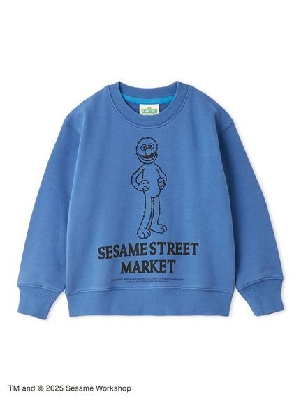 картинка Флисовый пуловер Sesame Street Market, NVY[089] от магазина Одежда+