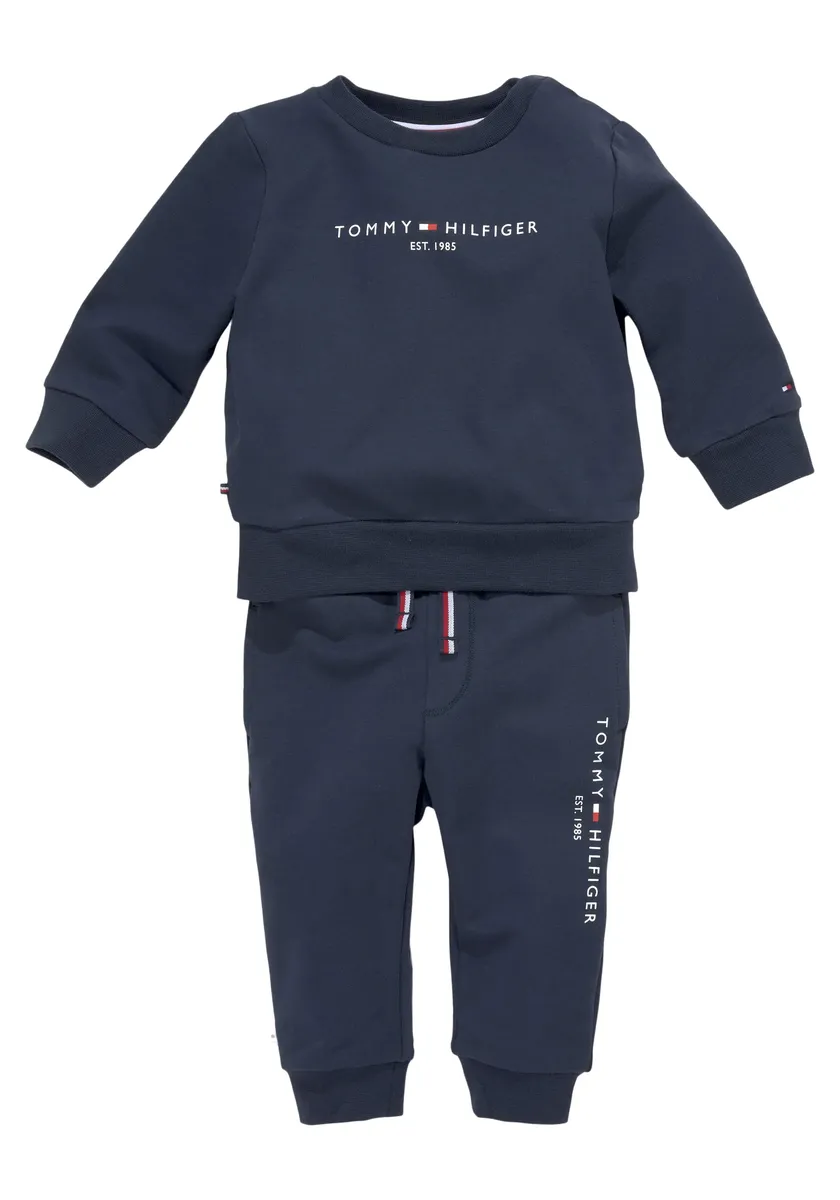 картинка Рубашка и брюки Tommy Hilfiger "BABY ESSENTIAL CREWSUIT", синий от магазина Одежда+