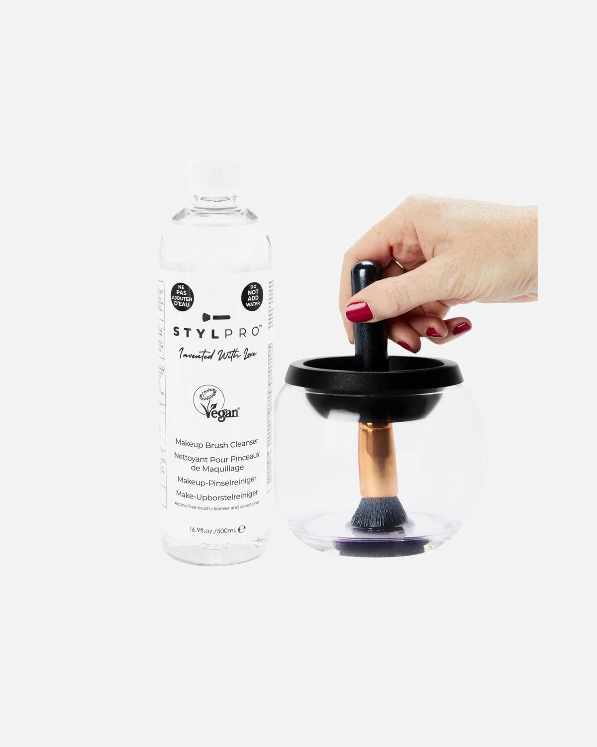 картинка Очиститель кисти Stylpro, 500 Ml от магазина Одежда+