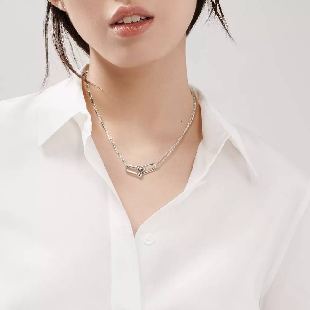 картинка Серебряная подвеска Tiffany & Co. HardWear Large Double Link от магазина Одежда+