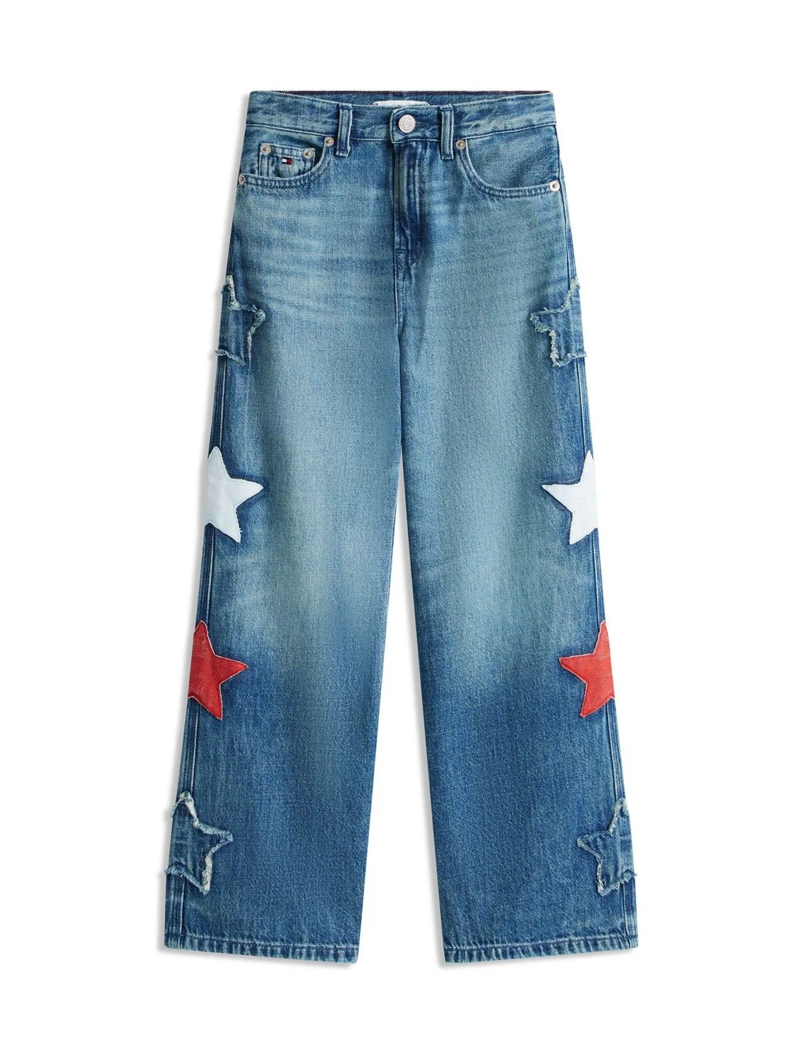 картинка Джинсы с высокой посадкой Mabel Star Tommy Hilfiger, синие от магазина Одежда+