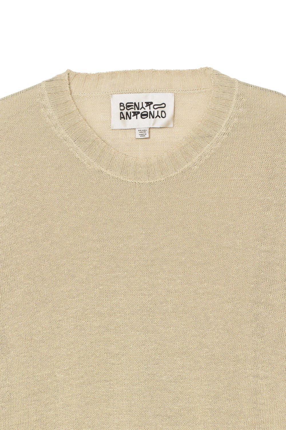 картинка Джемпер Zara Benito Antonio Collection Relaxed Fit 100% Linen, бежевый от магазина Одежда+