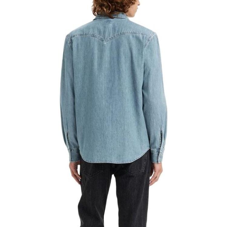 картинка Рубашка Levis Classic Standard Western Denim, светло-синий от магазина Одежда+