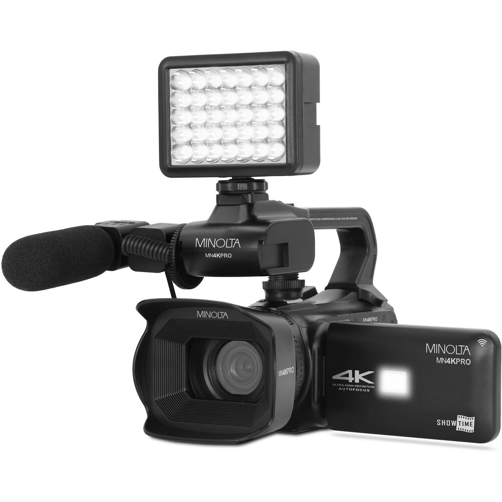 картинка Комплект видеокамеры Minolta MN4KPRO UHD 4K60 с автофокусом Pro от магазина Одежда+
