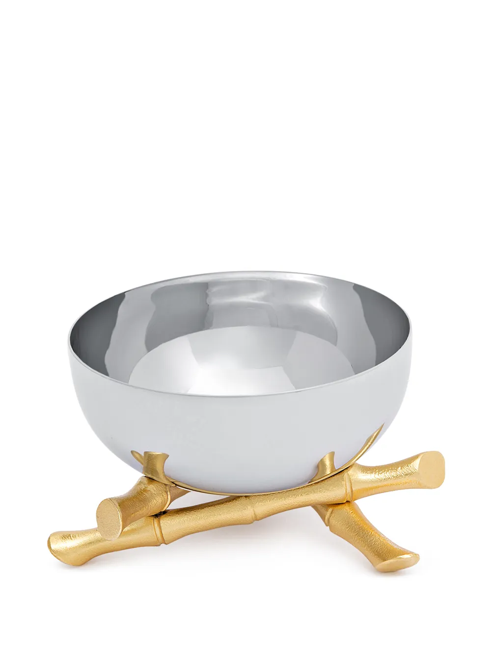 картинка Маленькая чаша bambou, 10 см, L'Objet, металлик от магазина Одежда+