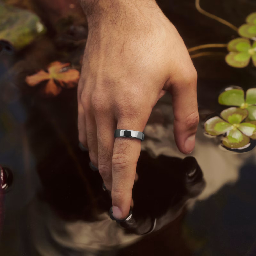 картинка Умное кольцо Oura Ring 5, US 7, Silver от магазина Одежда+