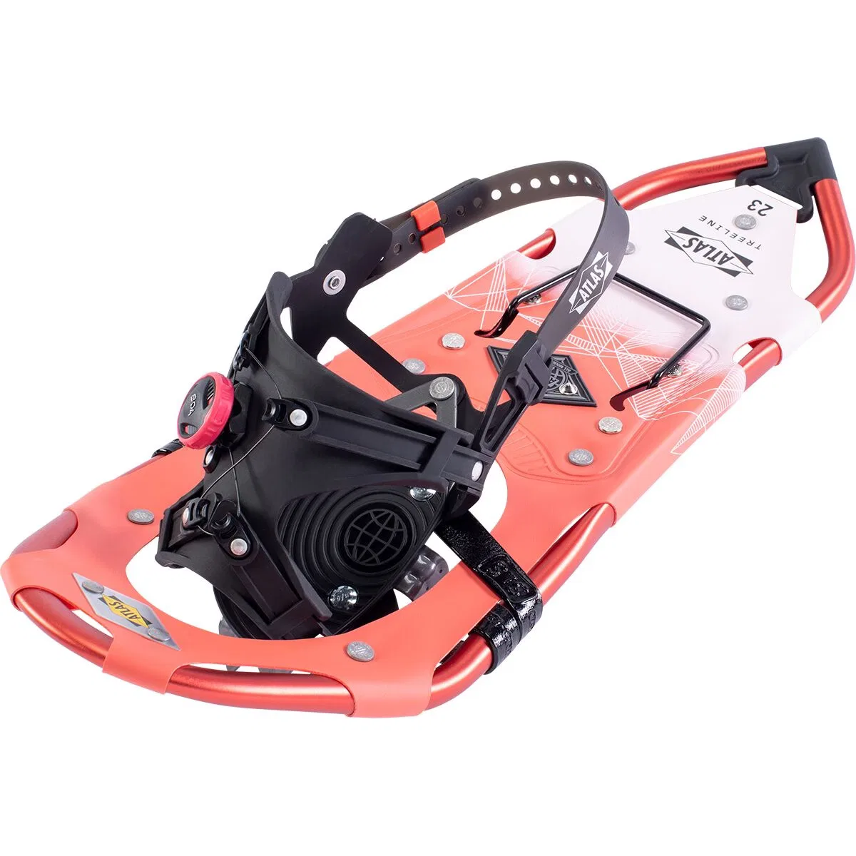 картинка Женские снегоступы Elektra Treeline Atlas Snowshoes, красный от магазина Одежда+