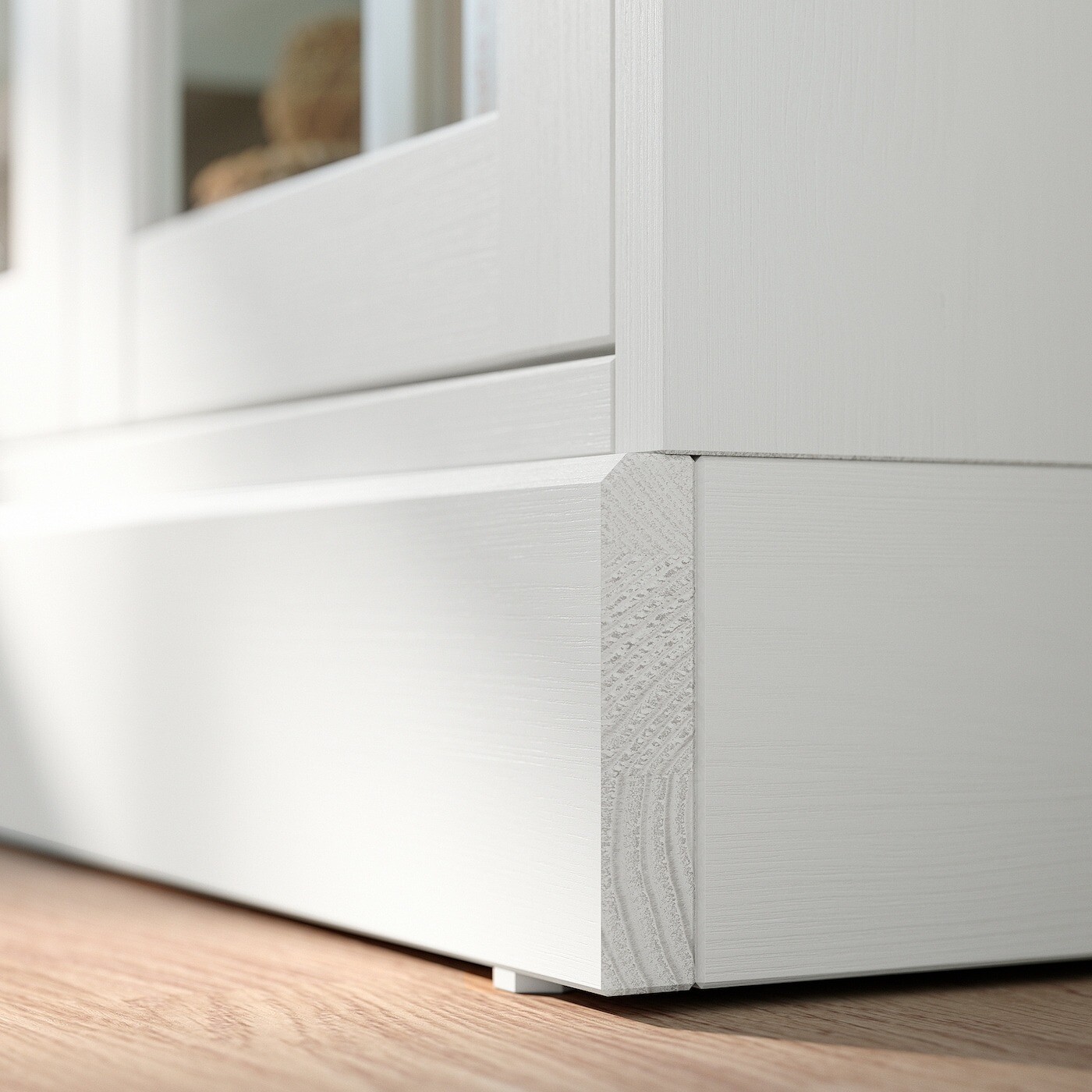 картинка Плинтус Ikea Havsta, 81х37х12 см, белый от магазина Одежда+