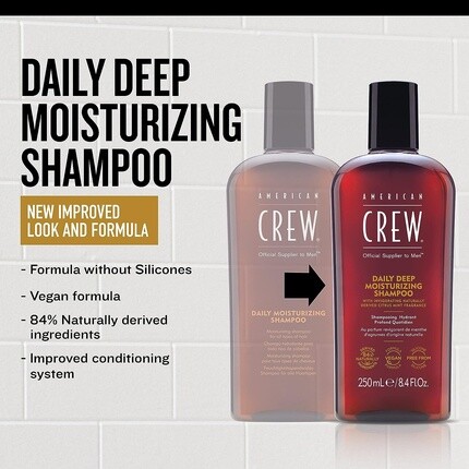 картинка Увлажняющий шампунь American Crew Classic Daily Deep Moisturizing от магазина Одежда+