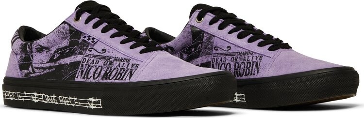 картинка Кеды Vans Old Skool One Piece x Nico Robin, фиолетовый от магазина Одежда+