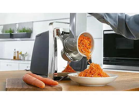 картинка Мясорубка Bosch MFW67440 2000W, черный / серебристый от магазина Одежда+