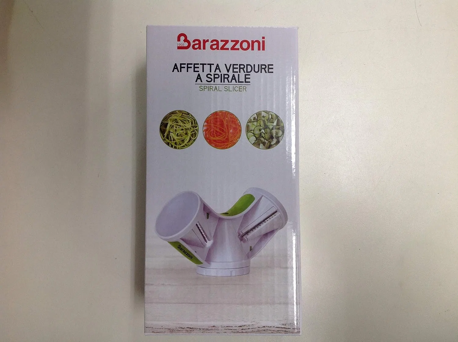 картинка Овощерезка спиральная Barazzoni, Белый от магазина Одежда+