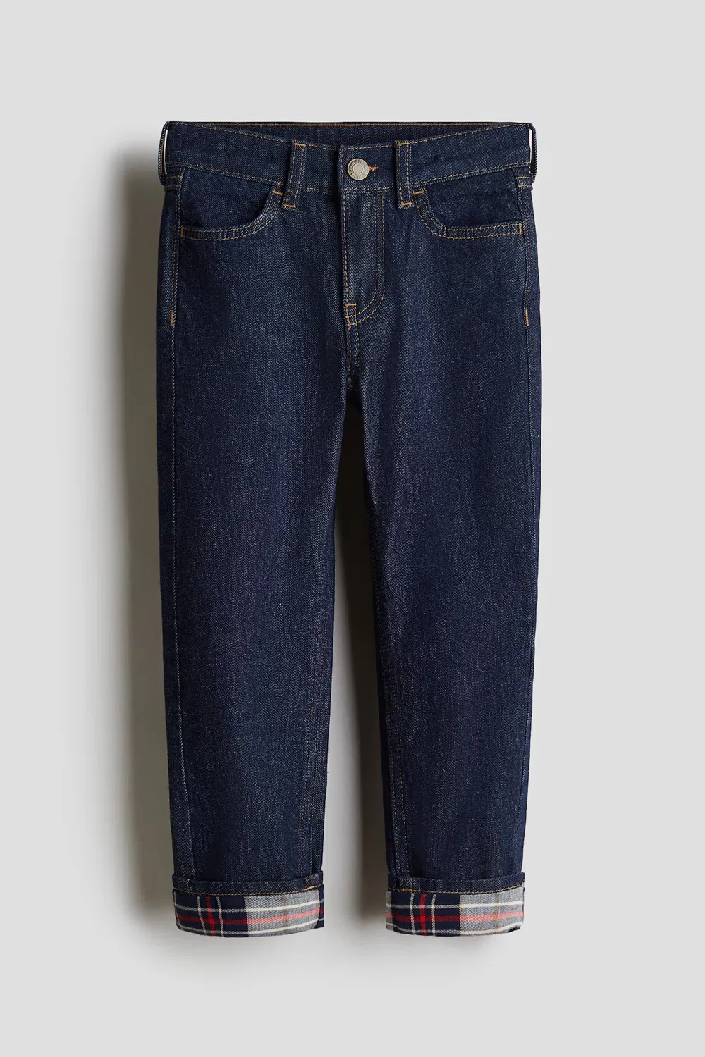 картинка Узкие джинсы на подкладке H&M, Denimblau от магазина Одежда+