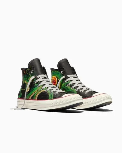 картинка Кеды Converse Chuck 70 x Dragon Ball Z, черный/желтый от магазина Одежда+