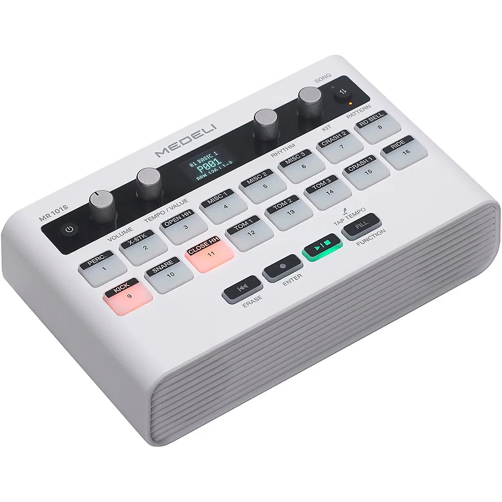 картинка Ритм-машина Medeli MR101S USB MIDI - белая от магазина Одежда+