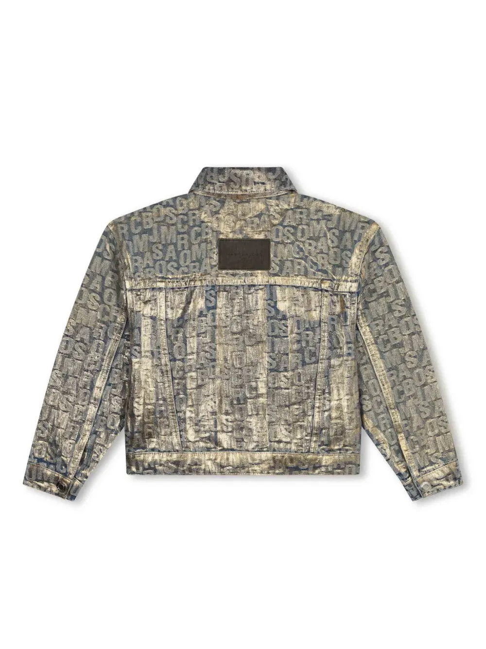картинка Джинсовая куртка The Jumbled Monogram Marc Jacobs Kids, нейтральный от магазина Одежда+