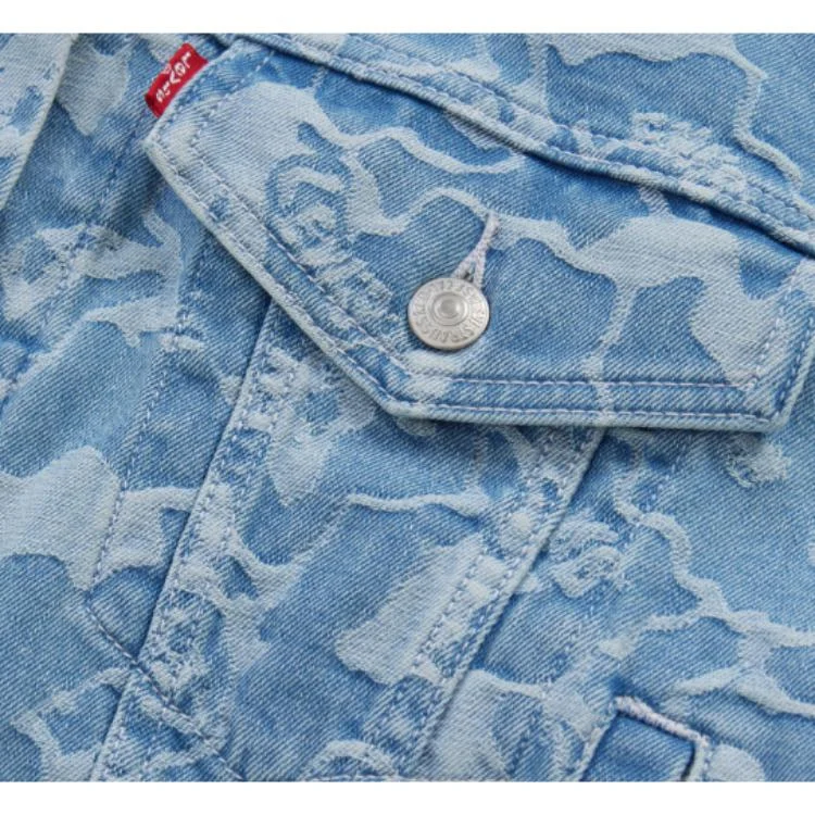 картинка Женская джинсовая куртка Levi's levi’s, цвет Blue от магазина Одежда+