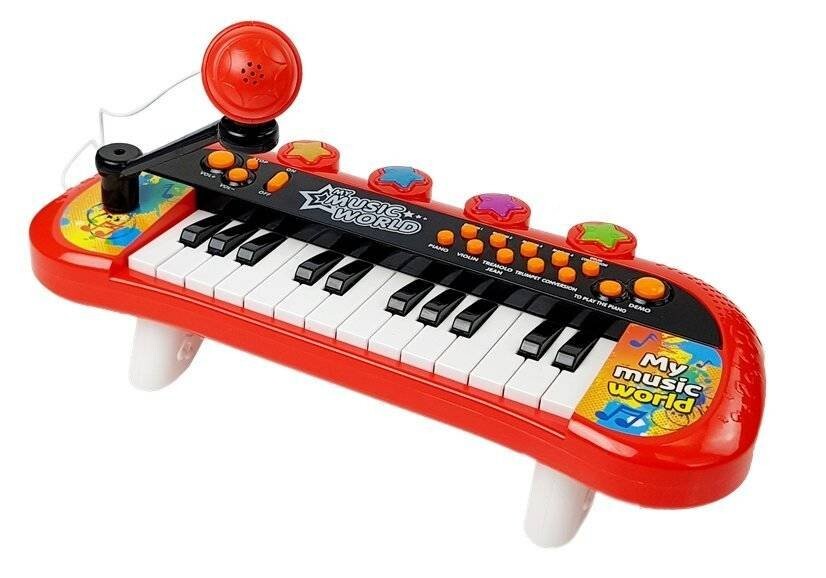 картинка Клавиатура детская, красная, Lean Toys от магазина Одежда+