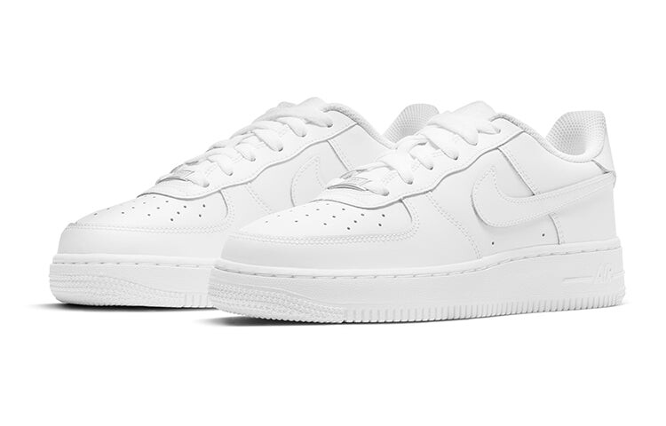 картинка Белые подростковые кроссовки Nike Air Force 1 Low LE от магазина Одежда+