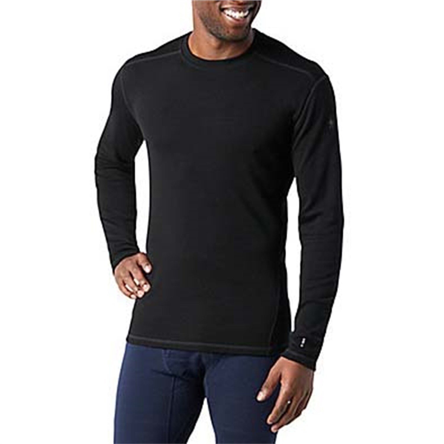 картинка Термобелье классическое Smartwool с круглым вырезом, черный от магазина Одежда+