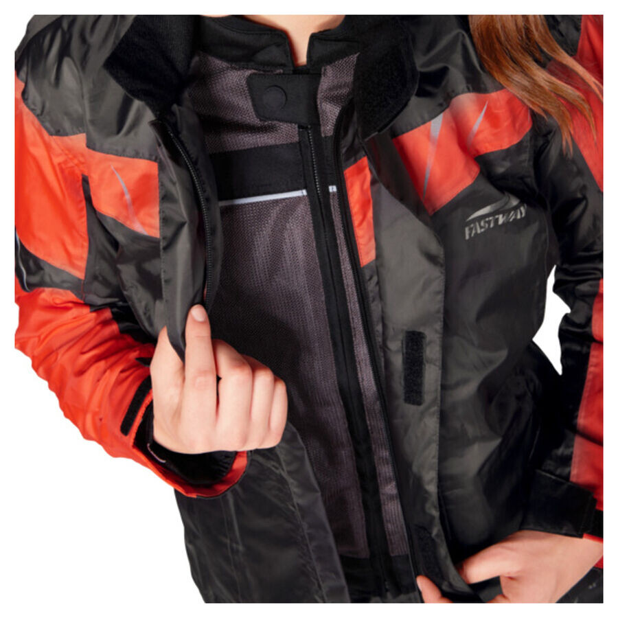 картинка Дождевик Rain Basic 201 Fastway, серый/оранжевый от магазина Одежда+