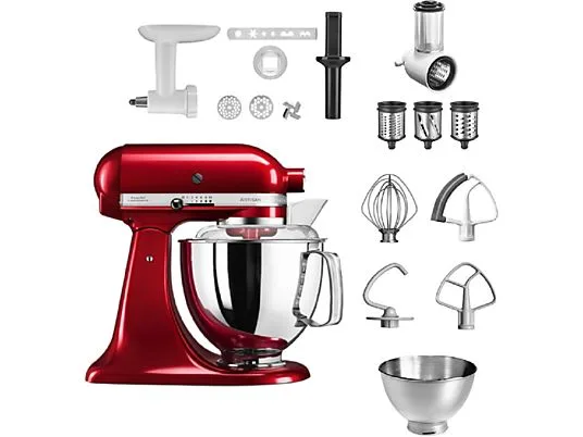 картинка Планетарный миксер KitchenAid 5KSM175 300W, красный от магазина Одежда+