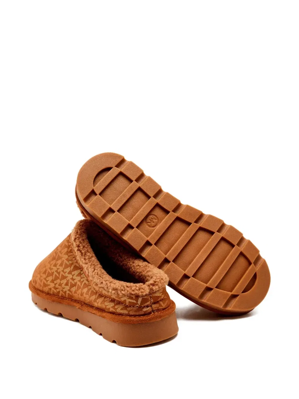 картинка Слиперы Osaka с монограммой Michael Kors Kids, коричневый от магазина Одежда+