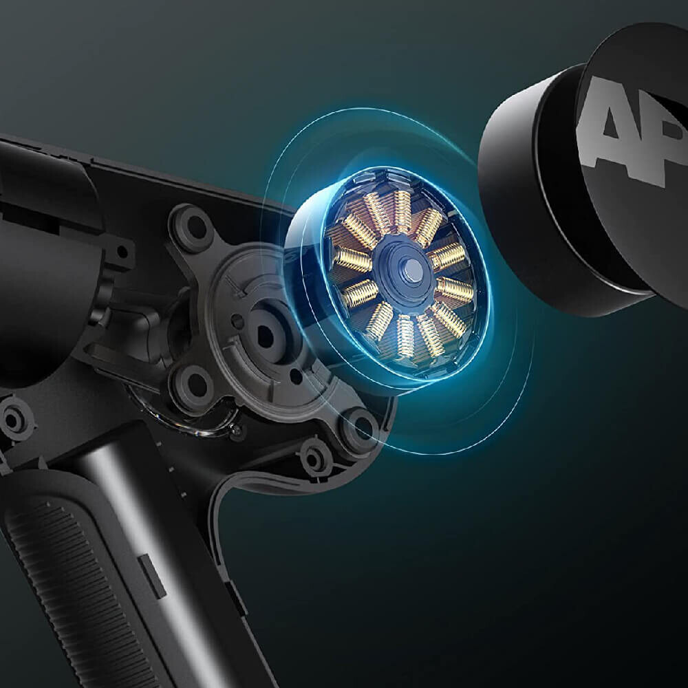картинка Массажный пистолет Opove Apex Massage Gun, черный от магазина Одежда+