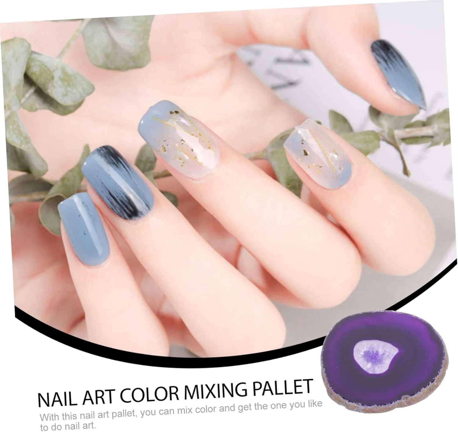 картинка Палитра для ногтей Onyx Palette OSOLADY фиолетовая от магазина Одежда+