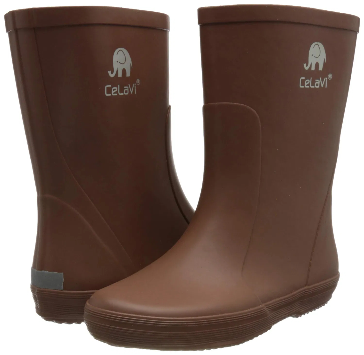 картинка Детские резиновые сапоги Basic Wellies - Solid Celavi, Turtle Shell от магазина Одежда+