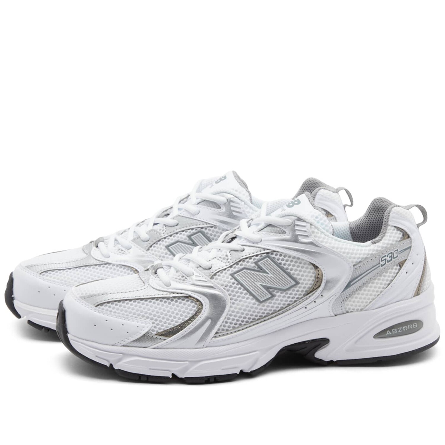 картинка Кроссовки New Balance 530, белый/серебристый от магазина Одежда+