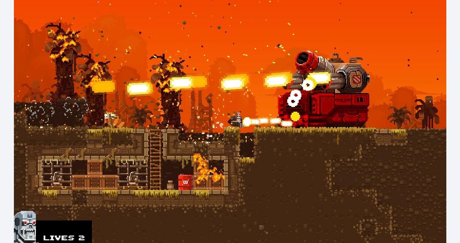 картинка Видеоигра Broforce - PlayStation 4 от магазина Одежда+