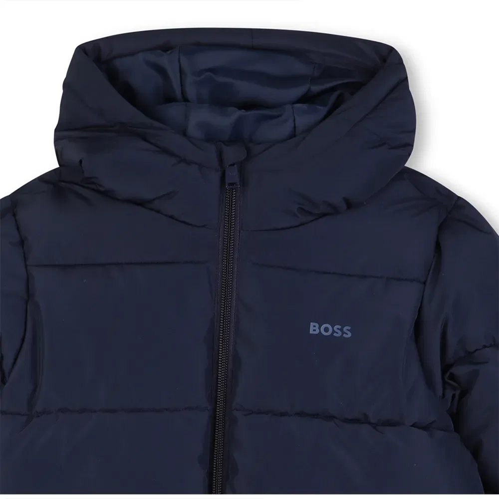 картинка Пальто BOSS J52396, синий от магазина Одежда+