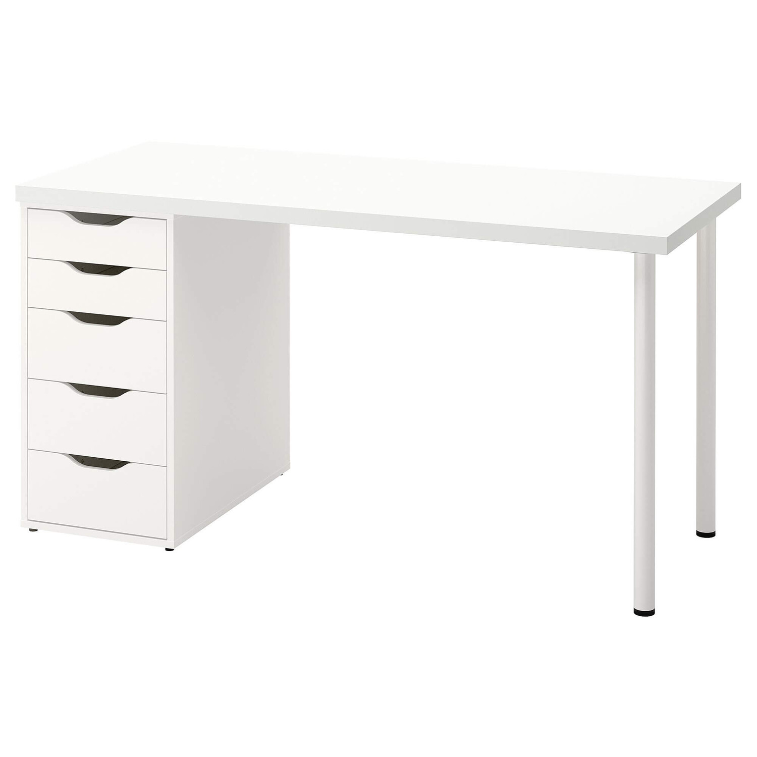 картинка Письменный стол IKEA LAGKAPTEN/ALEX, 140x60 см, белый от магазина Одежда+
