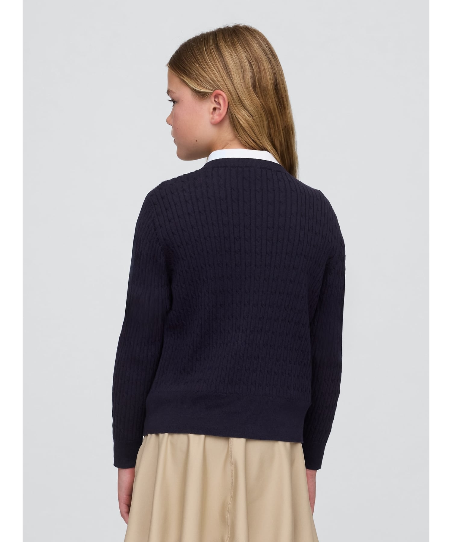 картинка (K) Единый кардиган (детский) GAP, NAVY_UNIFORM от магазина Одежда+