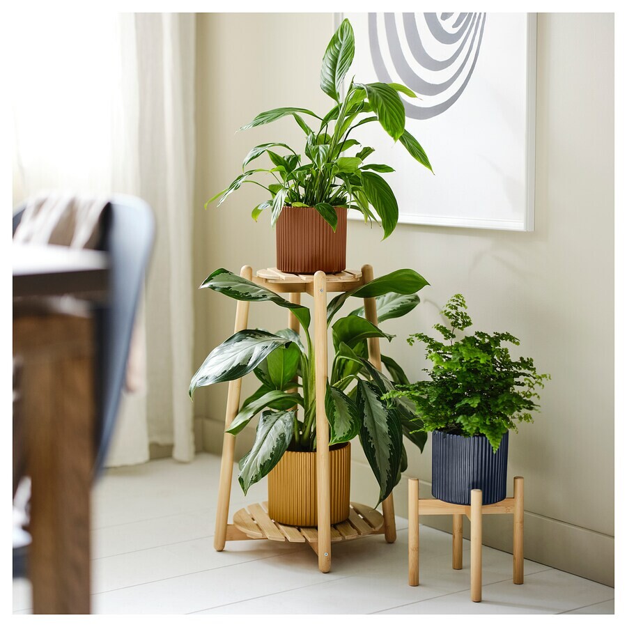 картинка Подставка для цветов Ikea Daksjus Bamboo, 60 см от магазина Одежда+