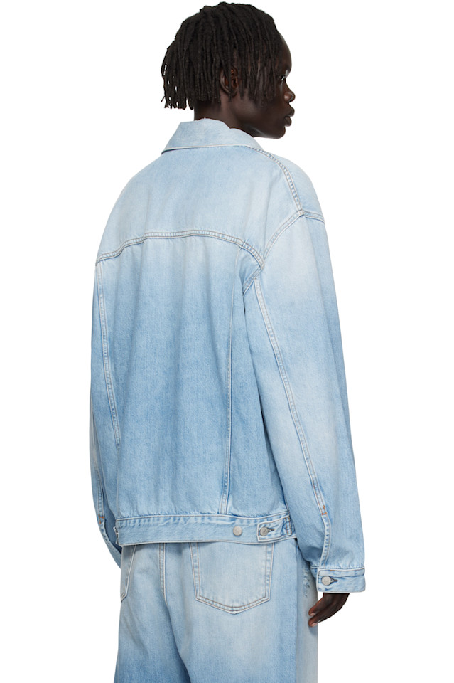картинка Джинсовая куртка Acne Studios Faded Denim, светло-голубой от магазина Одежда+