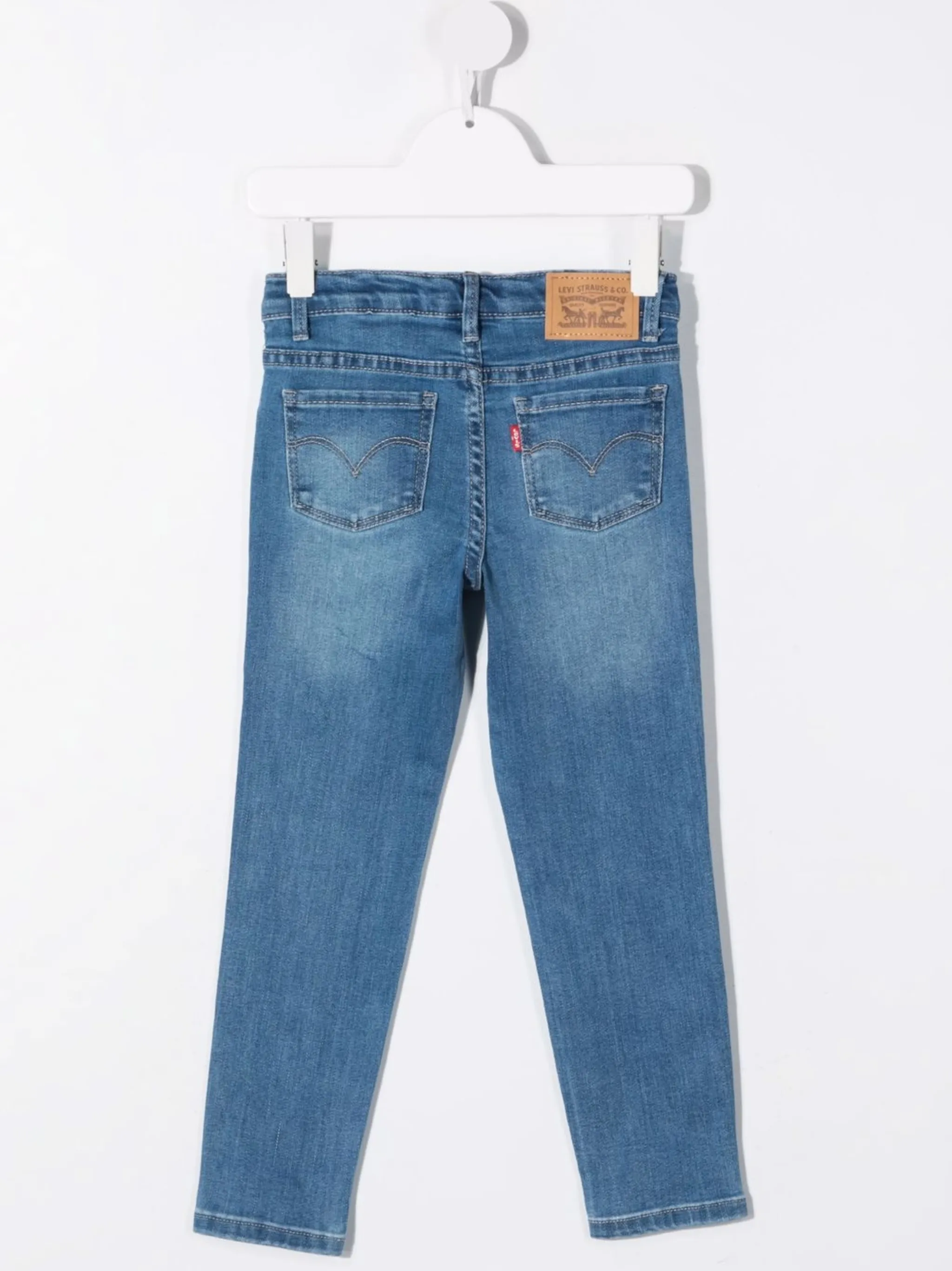 картинка Джинсы скинни средней посадки Levi'S Kids, синий от магазина Одежда+