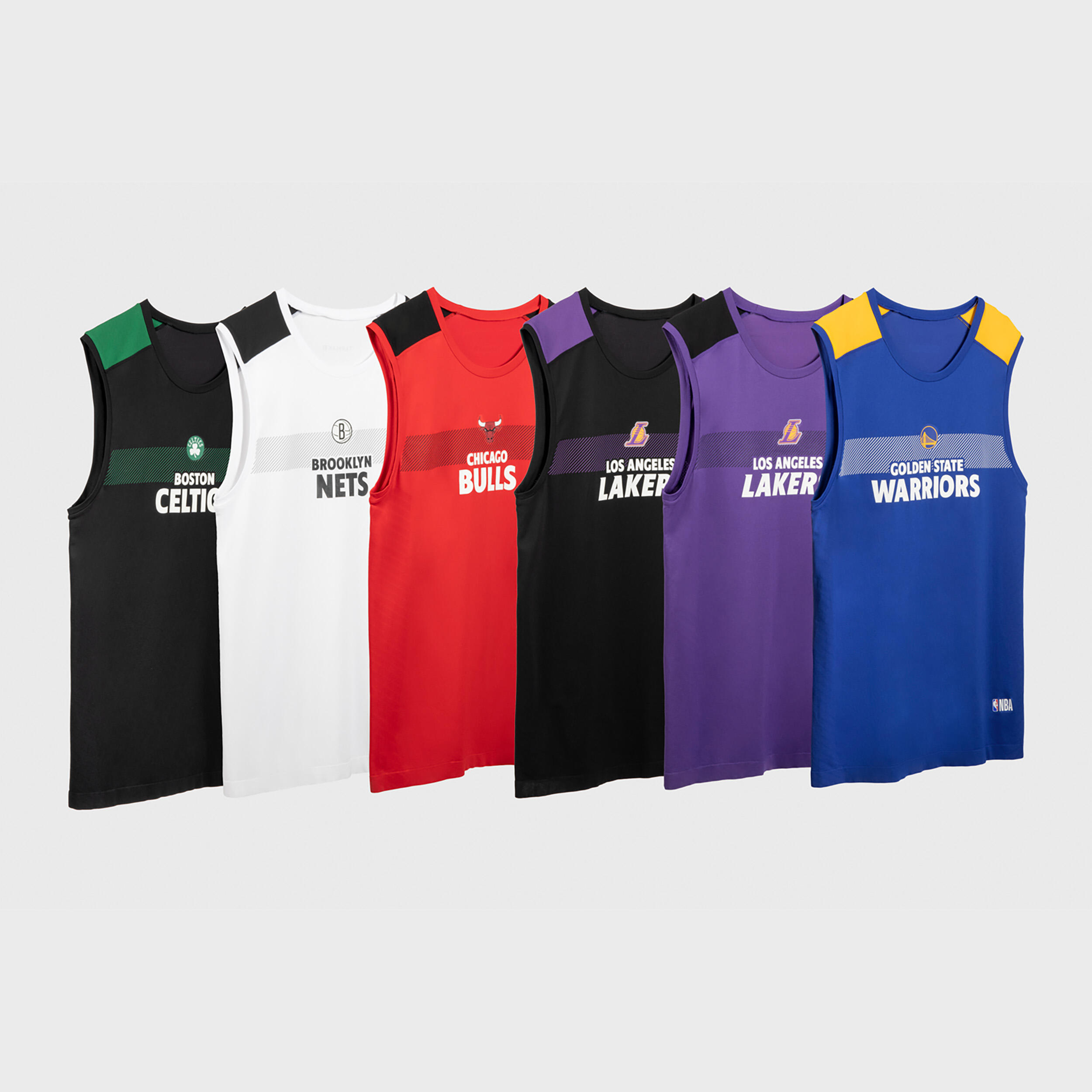 картинка Мужская баскетбольная майка Tarmak UT500 - Golden State Warriors/синяя от магазина Одежда+