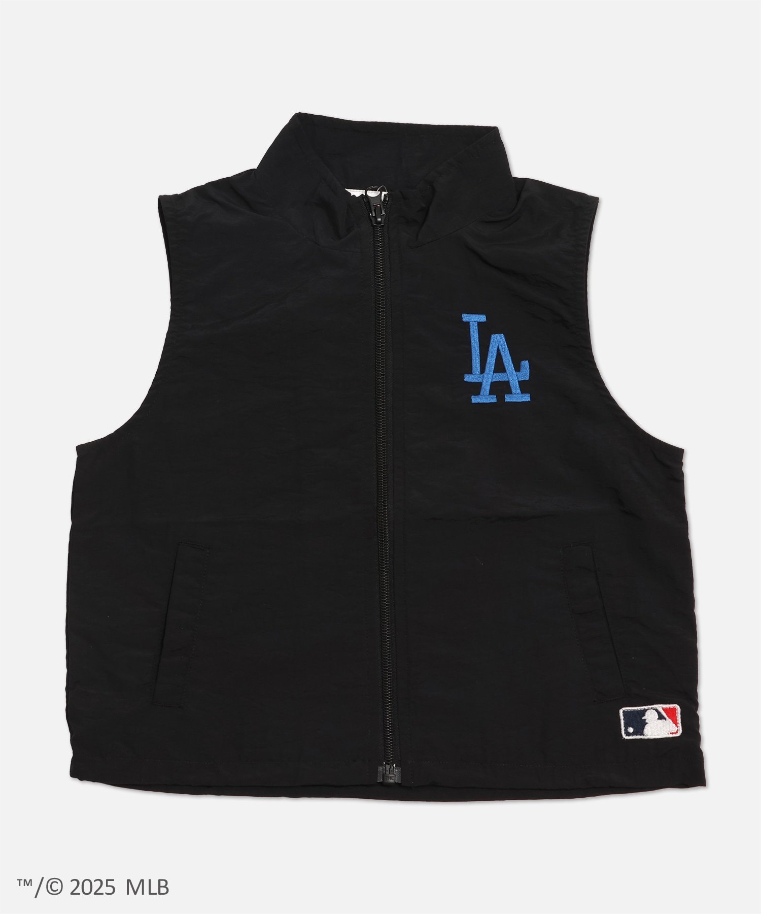 картинка Нейлоновый жилет Mlb, Dodgers/Black от магазина Одежда+