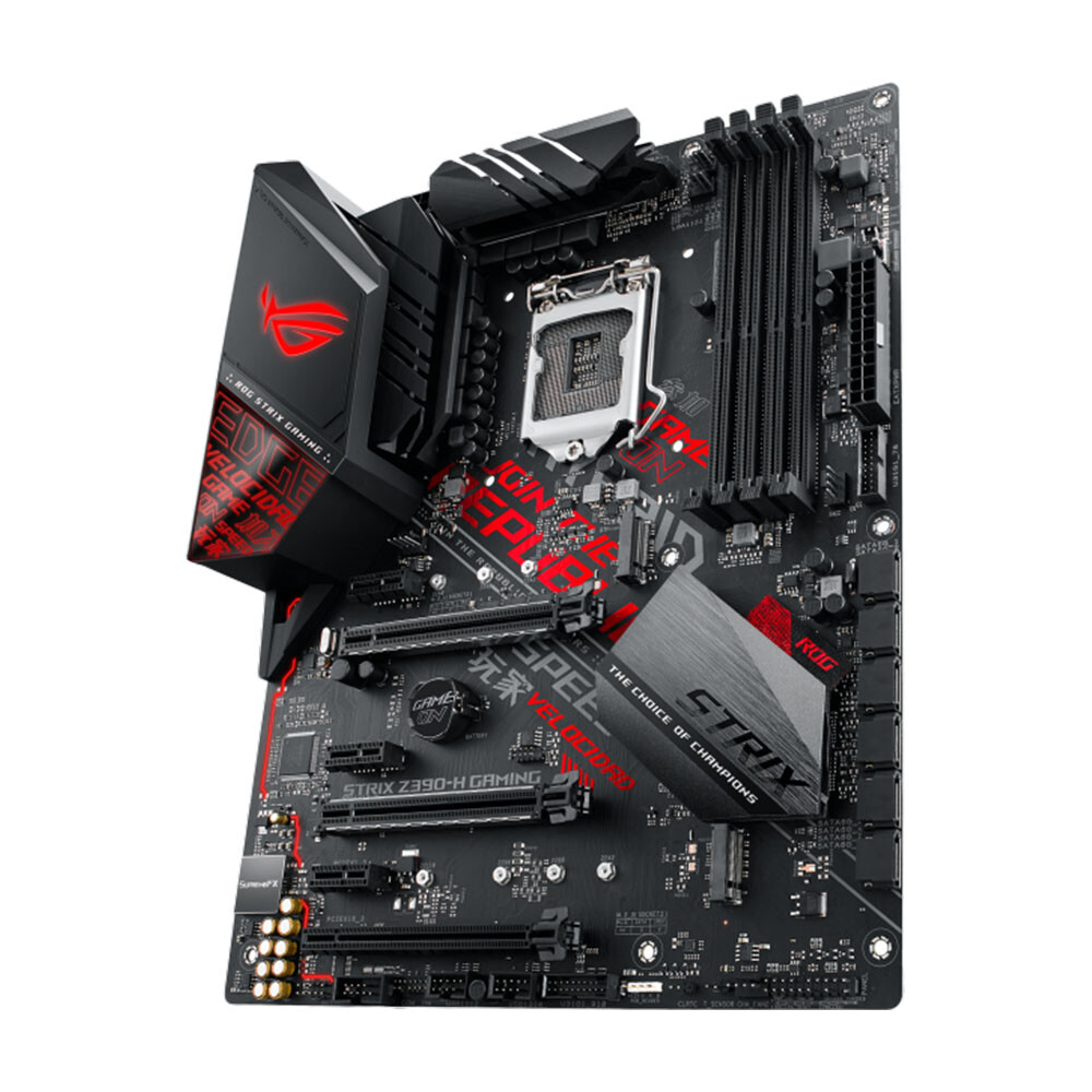 картинка Материнская плата ASUS ROG Strix Z390-H Gaming, LGA1151, DDR4 от магазина Одежда+