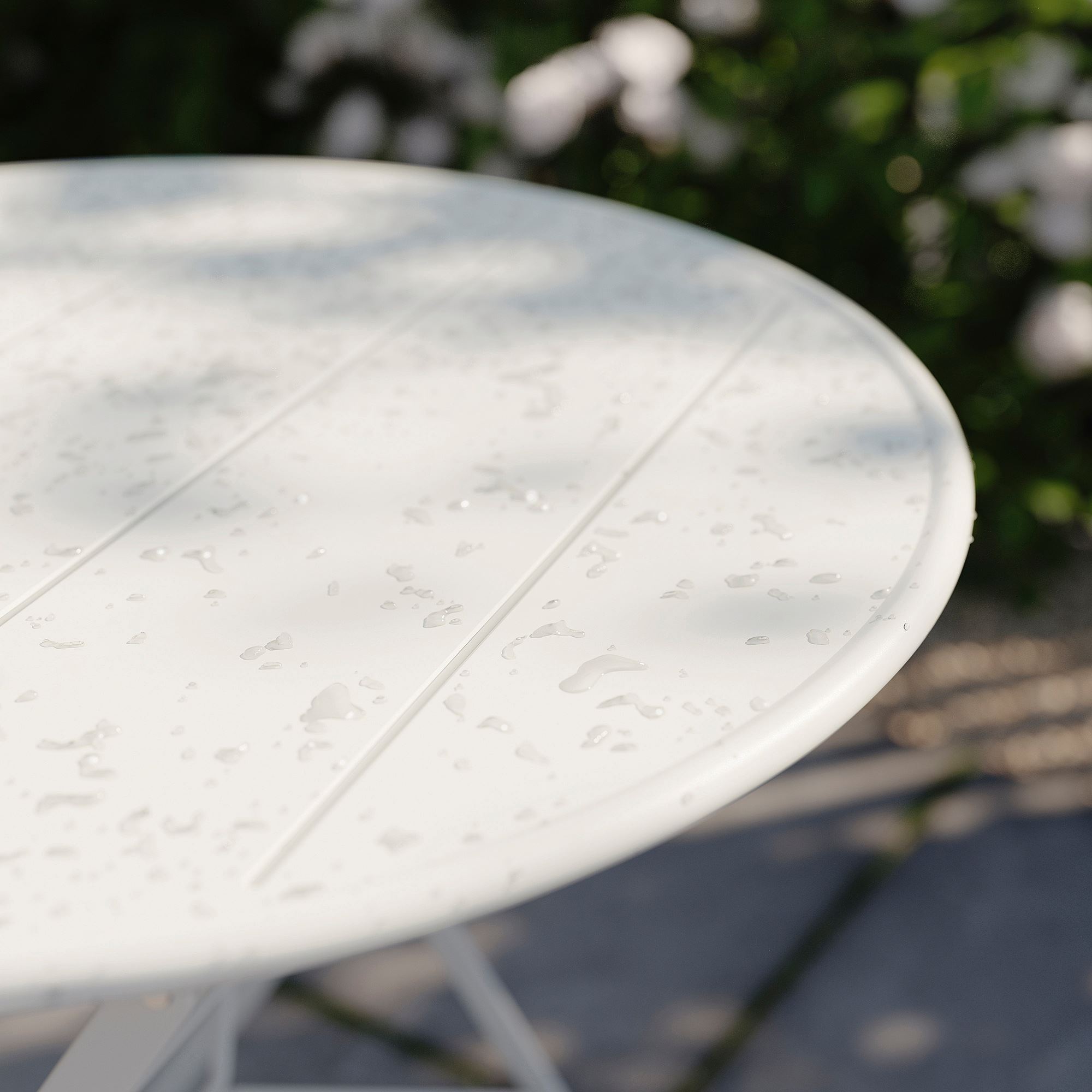 картинка Складной стол SUNDSÖ IKEA, 65x65, белый от магазина Одежда+