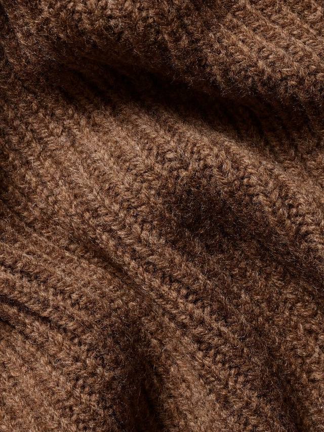 картинка Ребристый кардиган из шерсти Charles Tyrwhitt, Toffee от магазина Одежда+